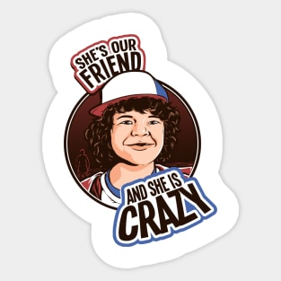 Dustin Sticker